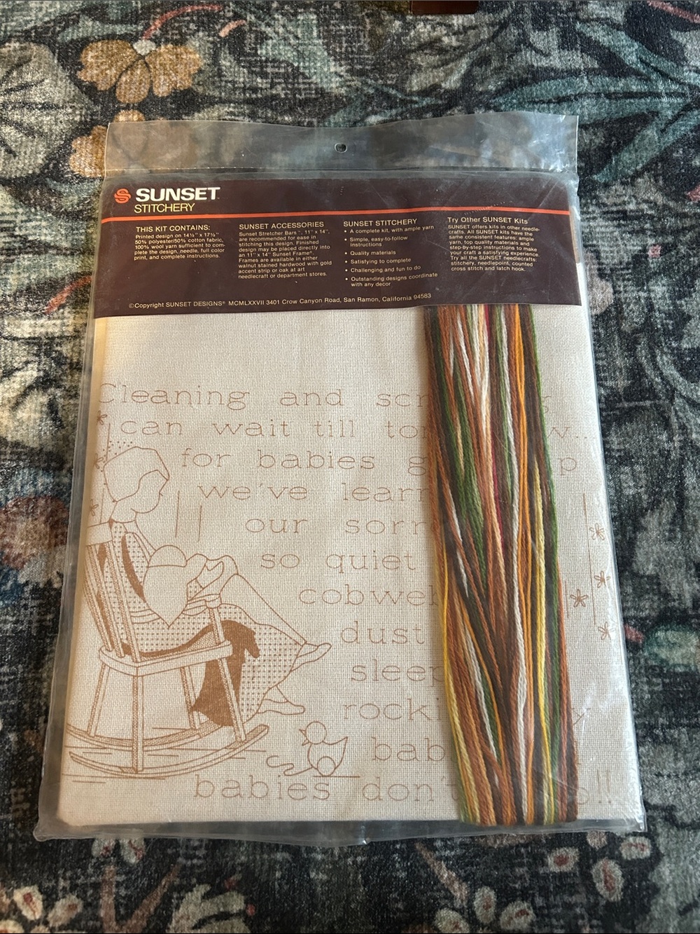 Stitchery 'Babies Don't Keep' Cross-Stitch Kit - Multicolor - Picture 2 of 2
